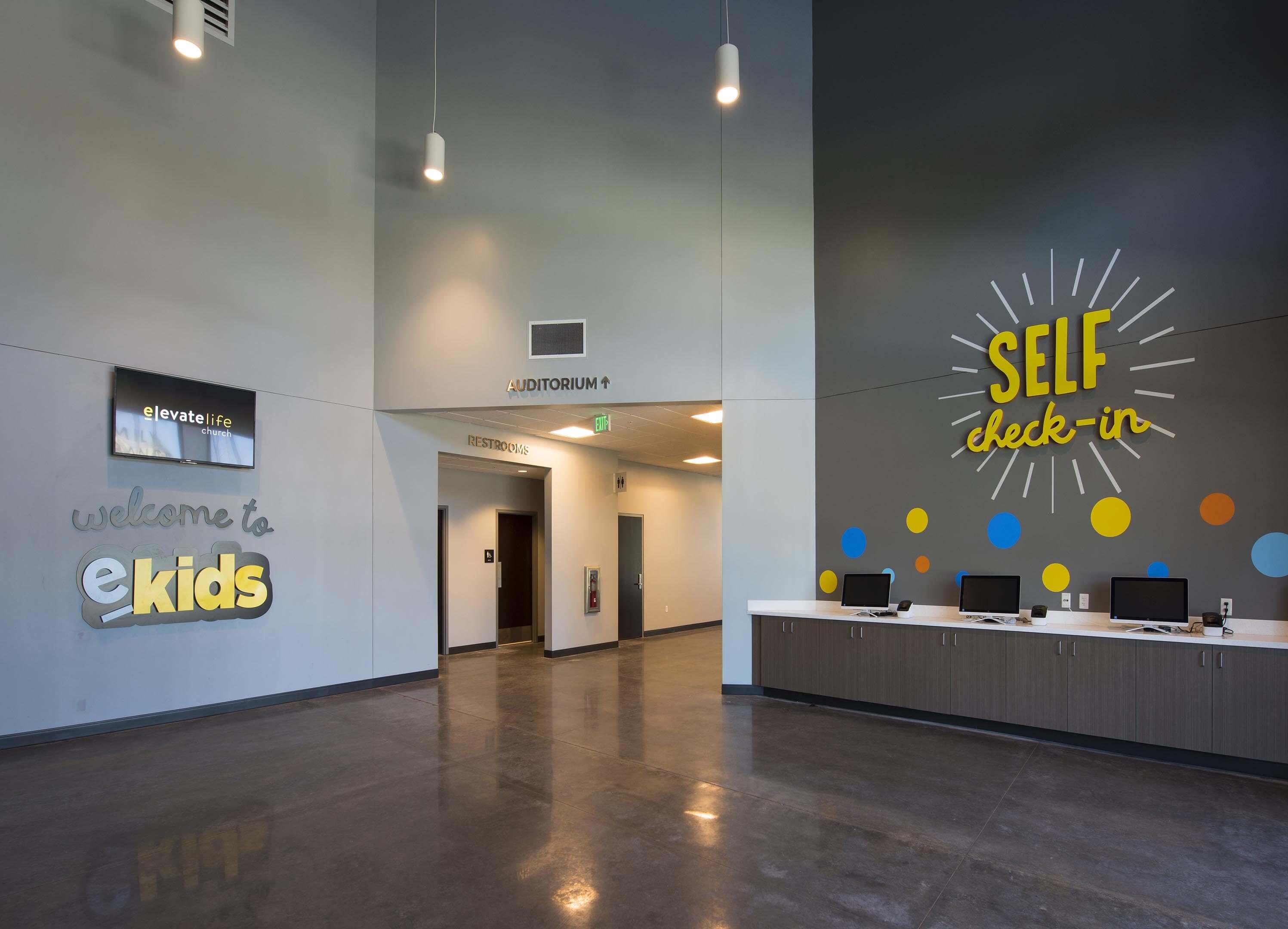 Elevate Life Church - Interior Photo