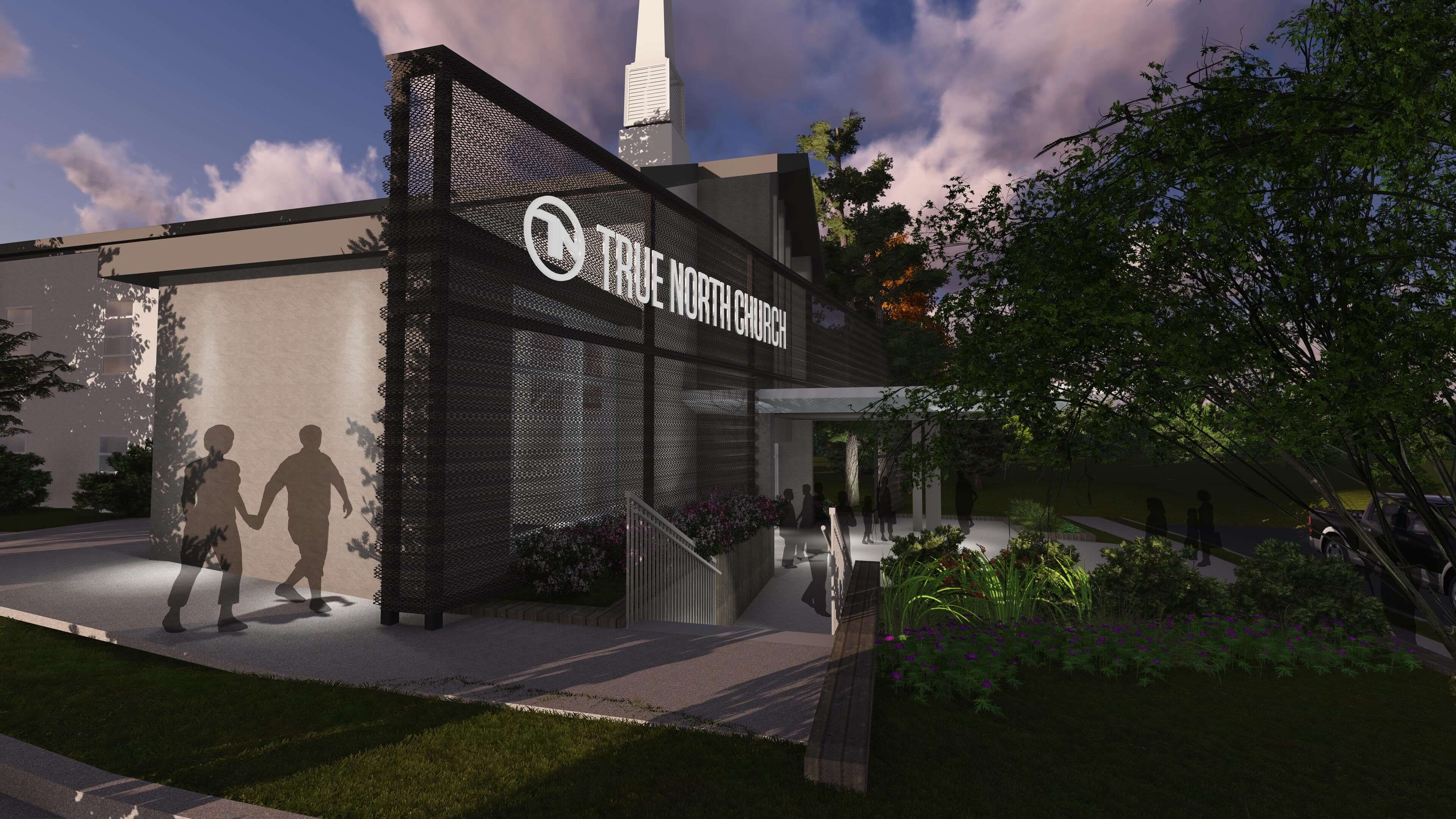 True North Church - Haddon Campus - Exterior Rendering